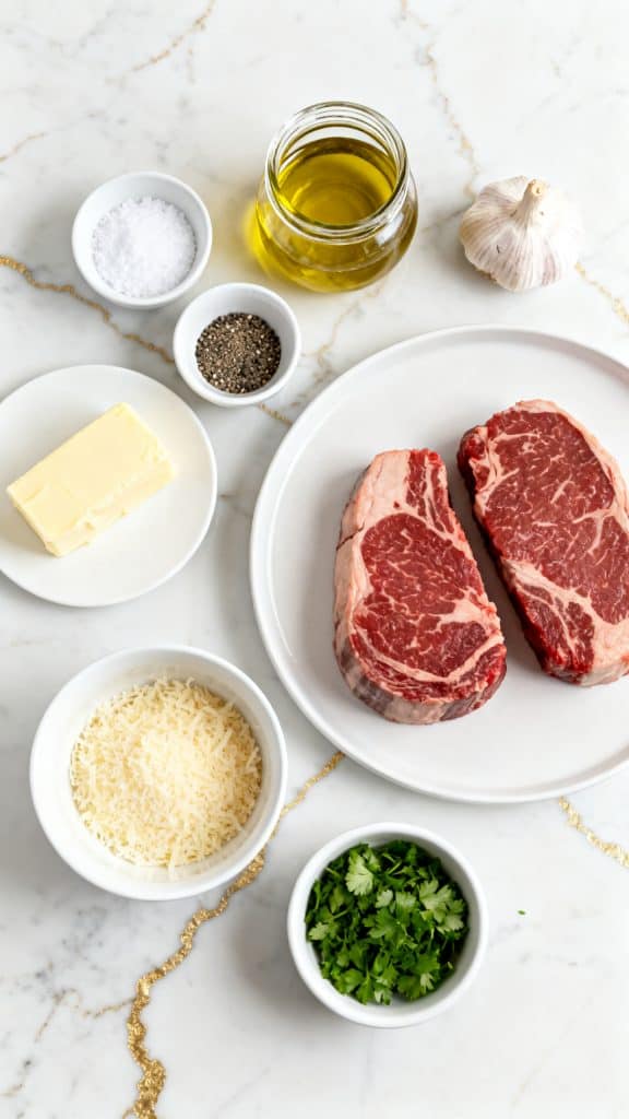Super Fancy Meal: Filet Mignon with Garlic Butter Cream Sauce