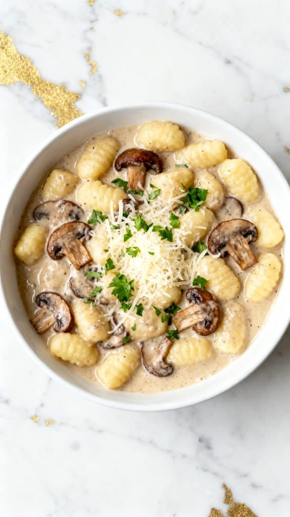 Mushroom Gnocchi