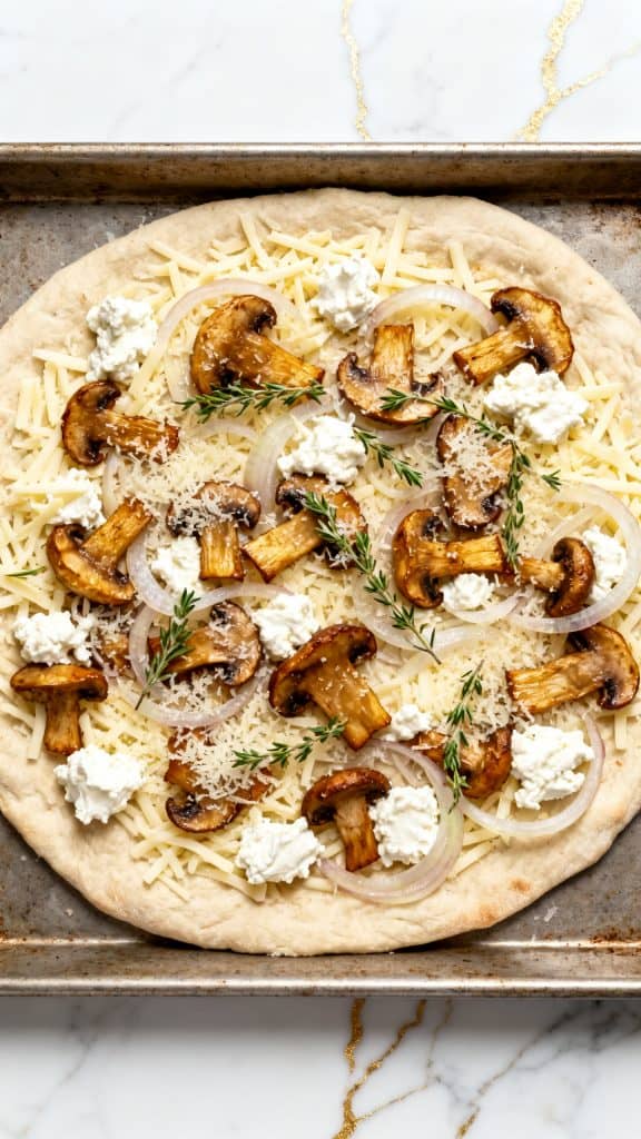 Wild Mushroom Pizza