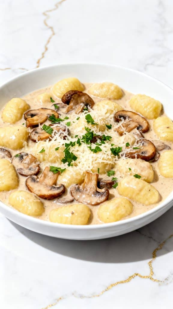 Mushroom Gnocchi