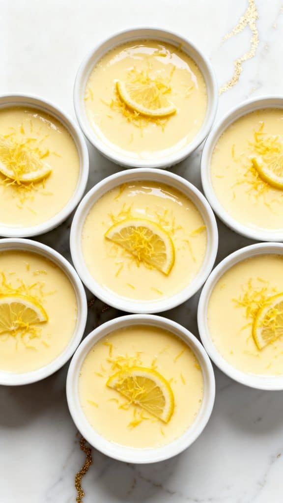 Lemon Posset Dessert