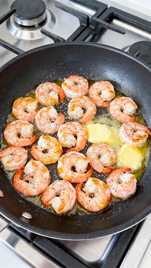 Garlic Butter Shrimp Pasta