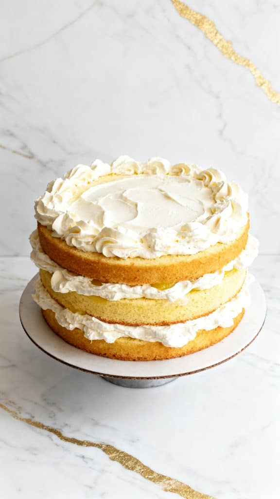 Luscious Lemon Chantilly Cake