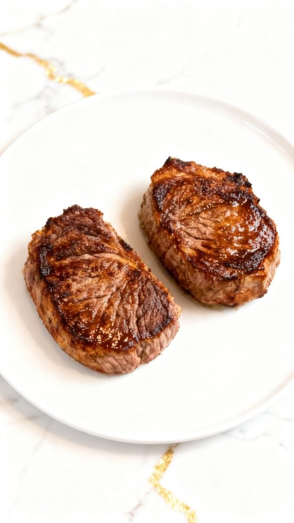 Super Fancy Meal: Filet Mignon with Garlic Butter Cream Sauce