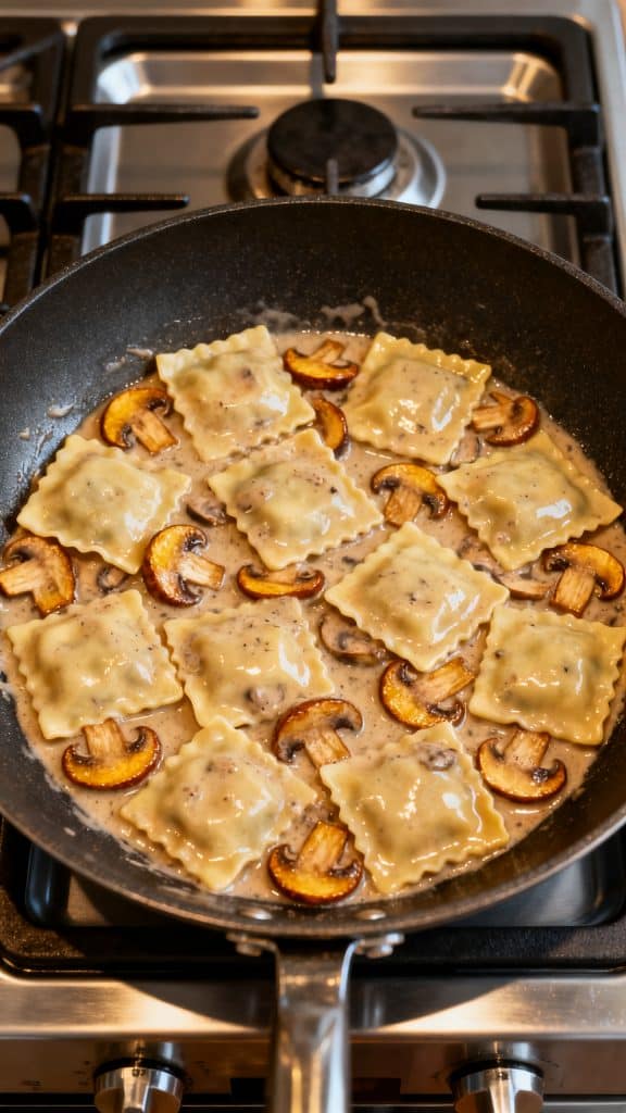 Mushroom Ravioli