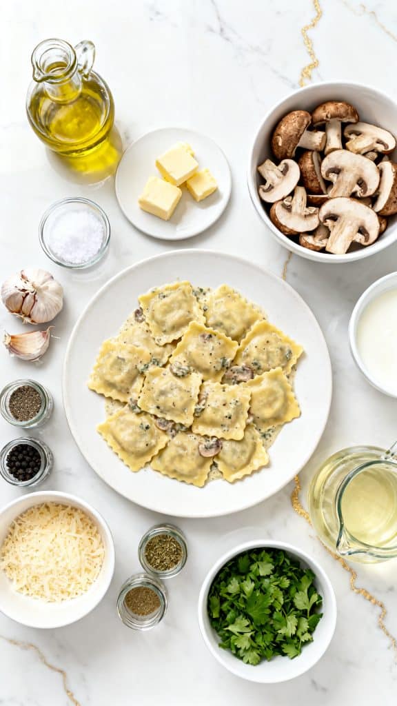 Mushroom Ravioli