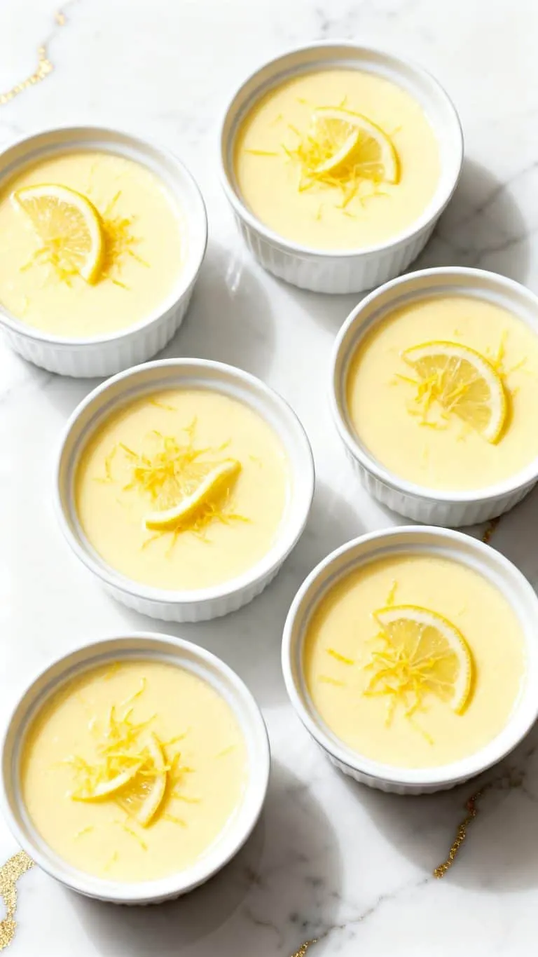 Lemon Posset Dessert