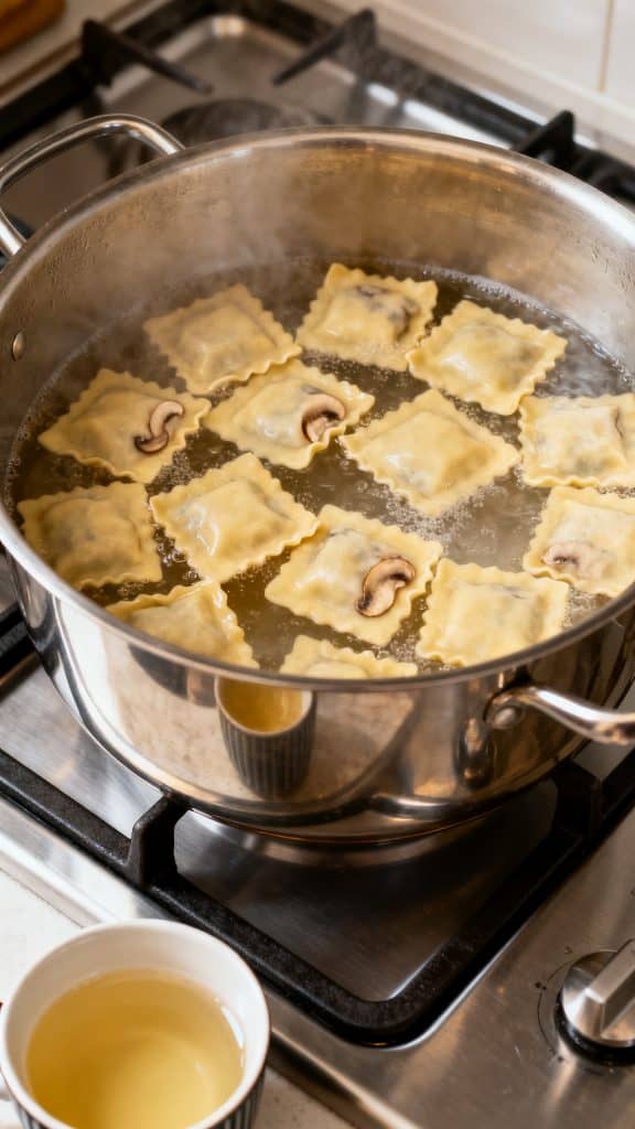 Mushroom Ravioli