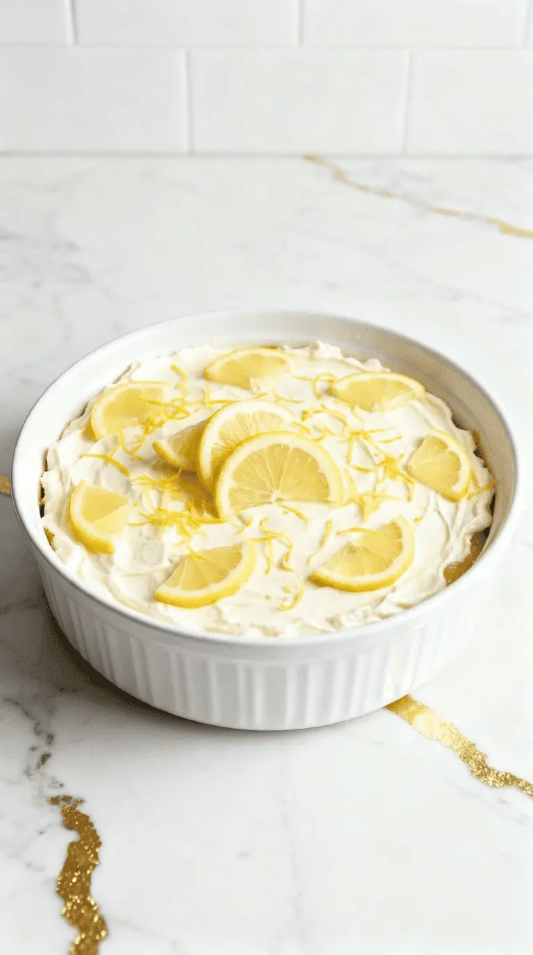 Italian Limoncello Tiramisu