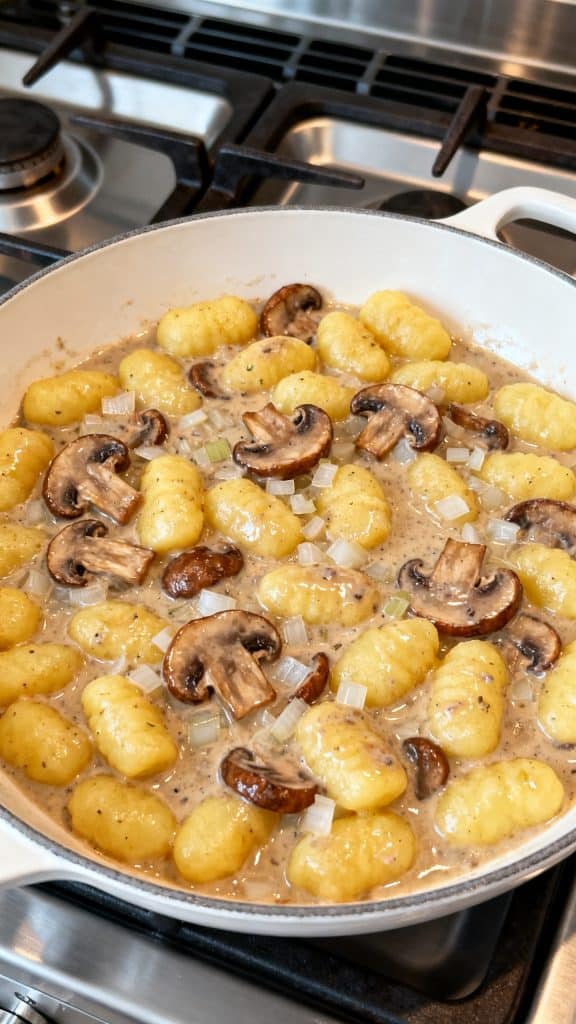 Mushroom Gnocchi