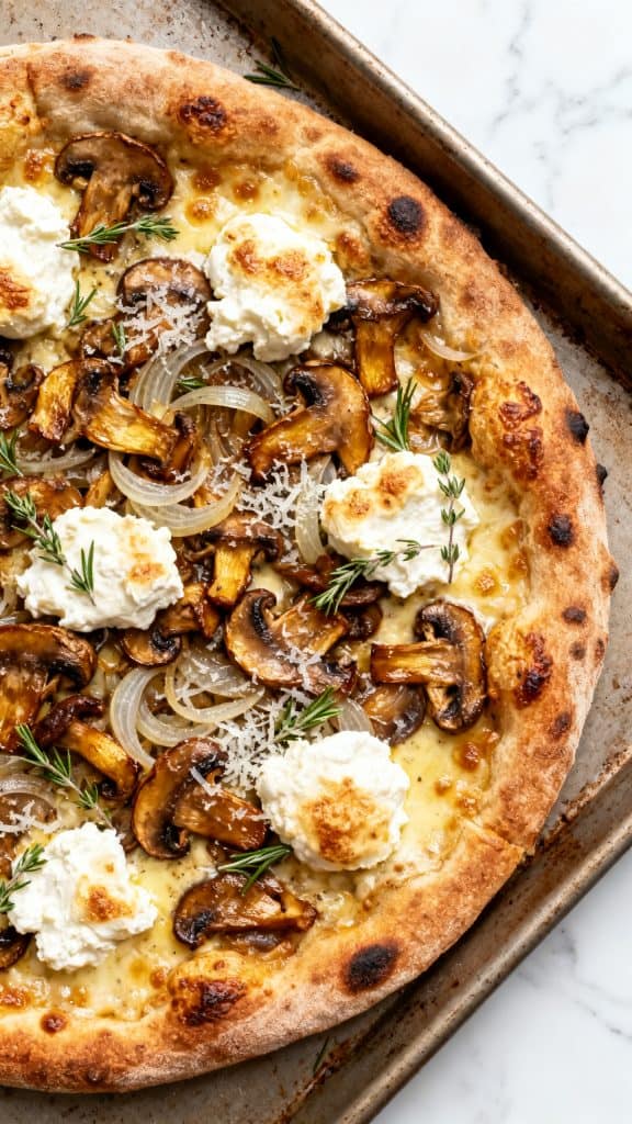 Wild Mushroom Pizza