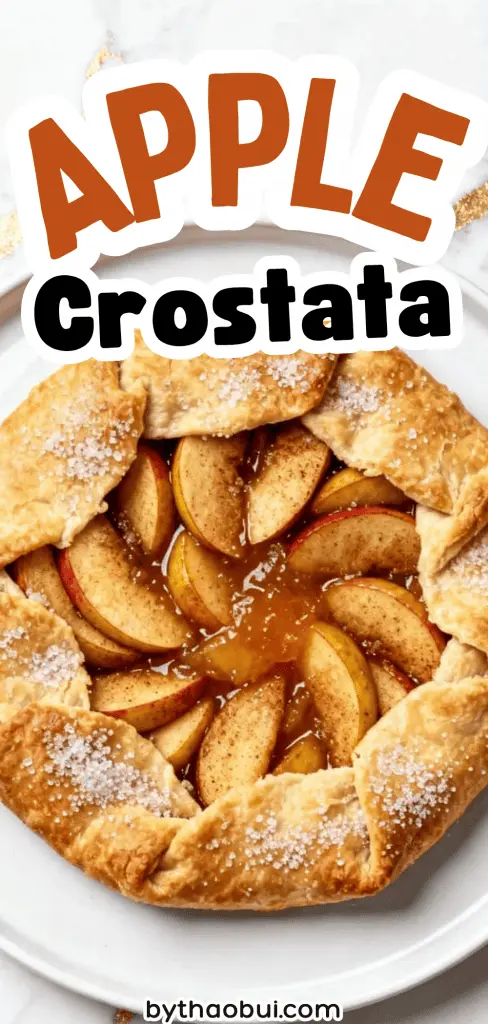 Nothing beats the smell of warm apples baking when you're craving a cozy homemade dessert. This Apple Crostata is an easy apple dessert with fresh apples, a flaky crust, and sweet apple filling that tastes just like a rustic fall favorite. 🍂 Save this pin for your next fall apple dessert or whenever you want an easy apple crostata recipe.
