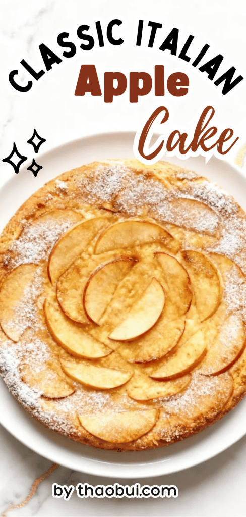 Nothing beats the smell of apples baking when you want something cozy without spending all day in the kitchen. Classic Italian Apple Cake is a simple apple cake made with fresh apples and inspired by a traditional Italian apple cake recipe for a soft, moist bite. Save this for apple season or anytime you want an easy apple dessert you'll make again. ❤️