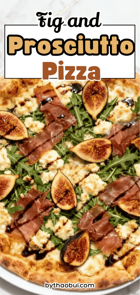 Sometimes homemade pizza just feels more special than ordering takeout. 🍕 Fig and Prosciutto Pizza combines Fresh Figs, Prosciutto Pizza, and a Crispy Crust for a Gourmet Pizza that's surprisingly easy to make at home. 🇮🇹 Save this pin for your next Italian baking night and enjoy one of the best homemade pizza ideas.