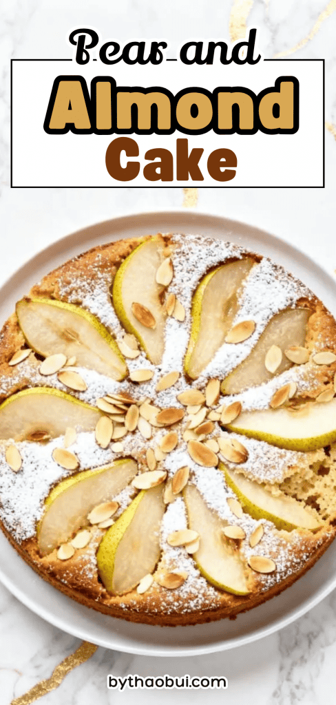 Sometimes you want a dessert that feels a little special without spending all day in the kitchen. Pear and Almond Cake is a cozy Italian pear cake made with fresh pears and rich almond flavor that tastes perfect with coffee or after dinner. Save this recipe for your next baking day when you're craving an easy Italian dessert. ✨