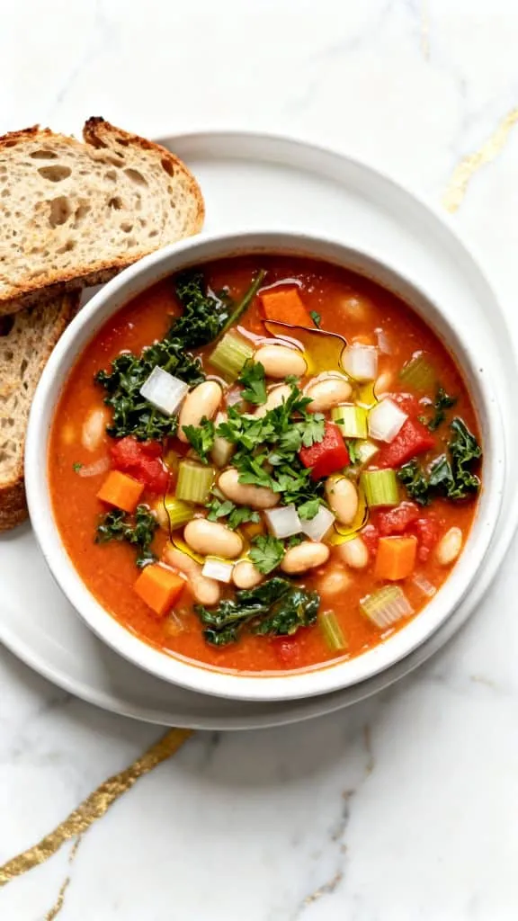 Tuscan White Bean Soup 