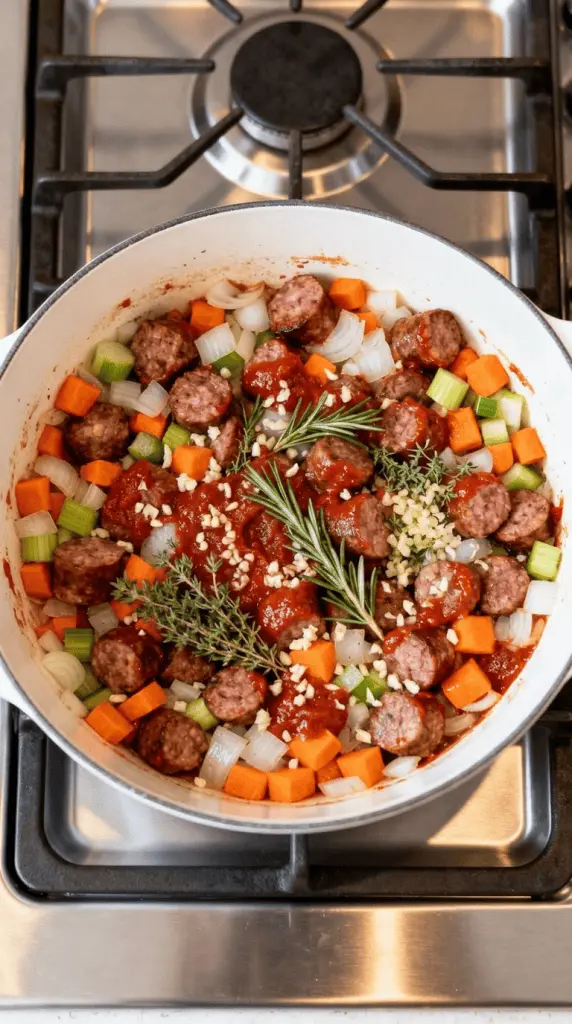 Italian Sausage and Kale Soup