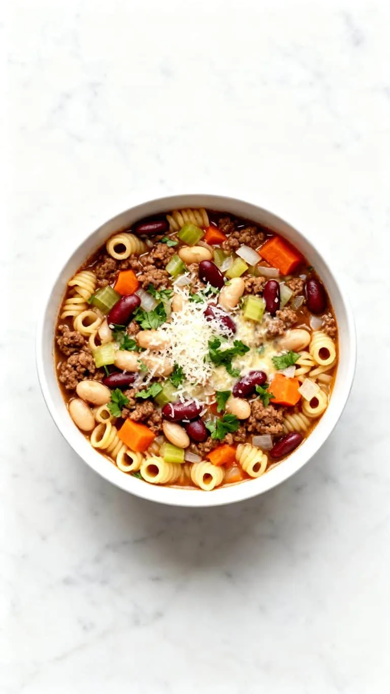 Pasta e Fagioli – Pasta and Bean Soup