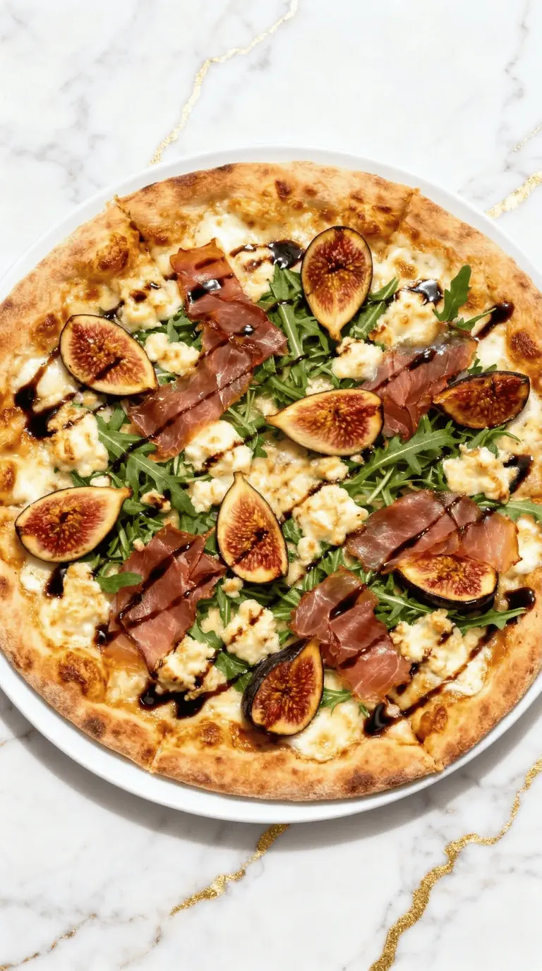 Fig and Prosciutto Pizza