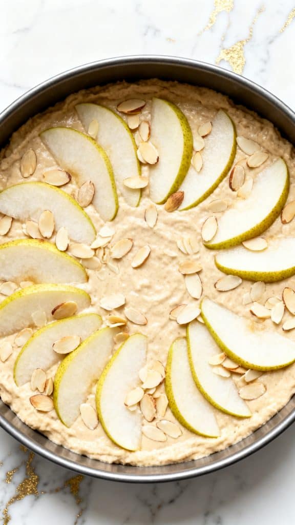 Pear and Almond Cake