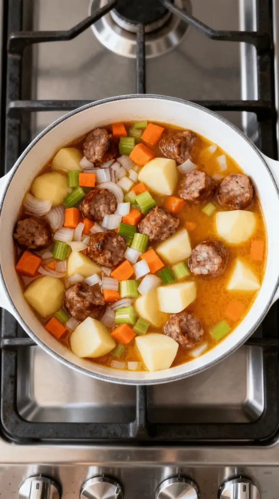 Italian Sausage and Kale Soup