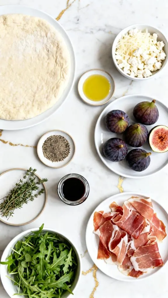 Fig and Prosciutto Pizza