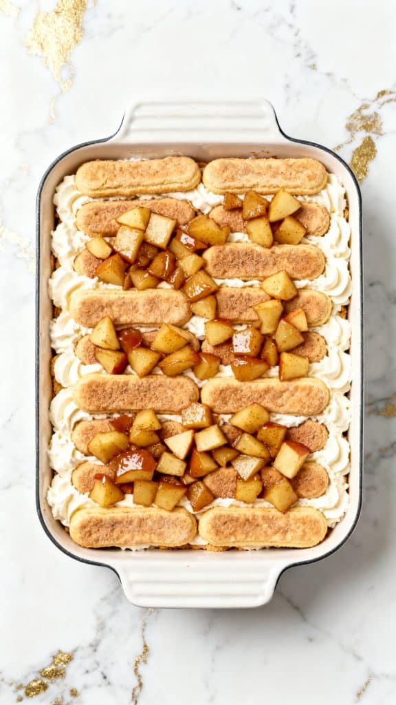 Apple Cinnamon Tiramisu