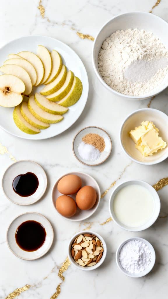 Pear and Almond Cake