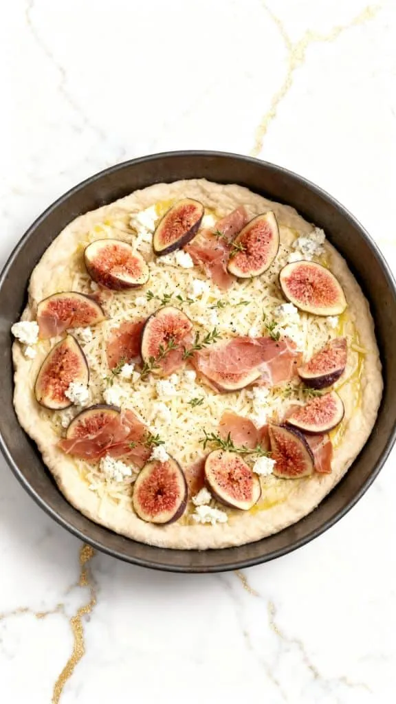 Fig and Prosciutto Pizza