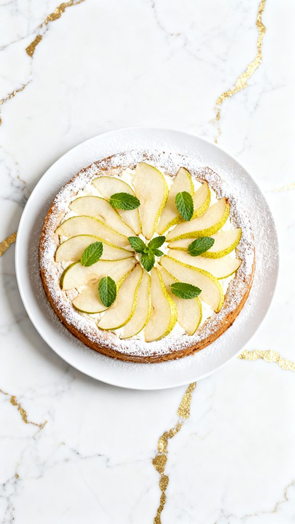 Pear Mascarpone Cake