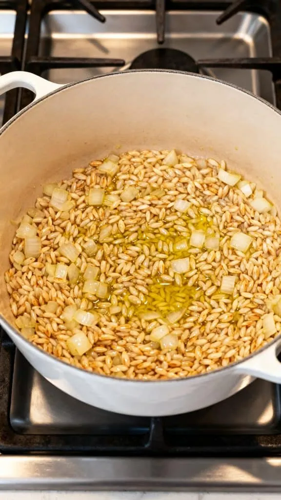 Pear and Gorgonzola Risotto
