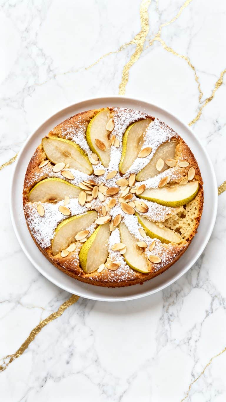 Pear and Almond Cake