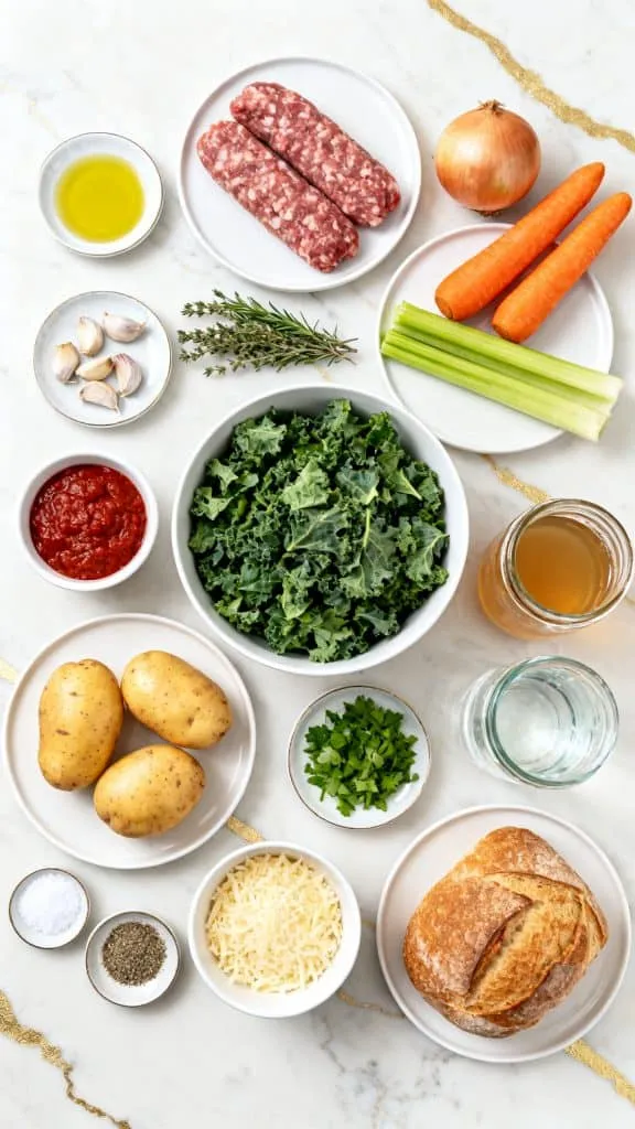 Italian Sausage and Kale Soup
