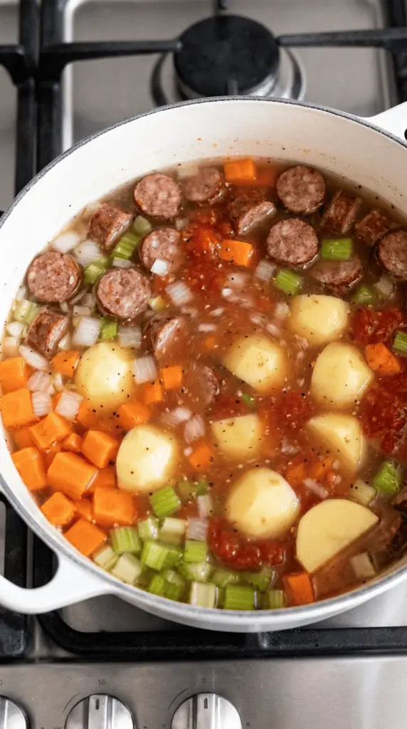 Italian Sausage and Kale Soup