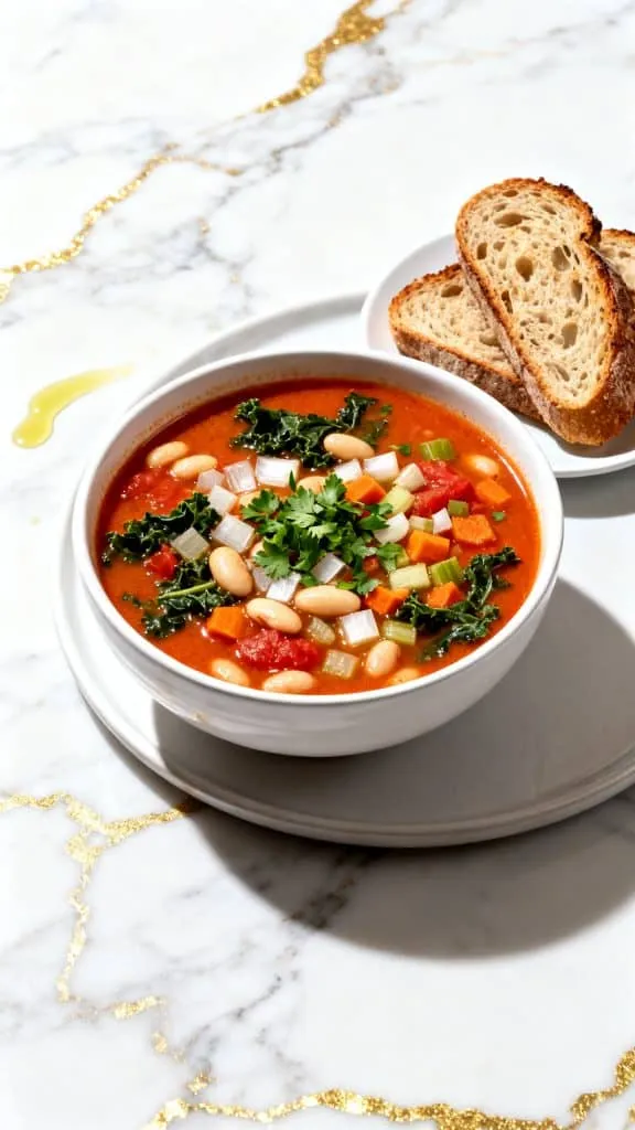 Tuscan White Bean Soup 