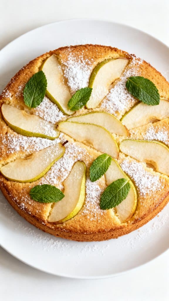 Pear Mascarpone Cake