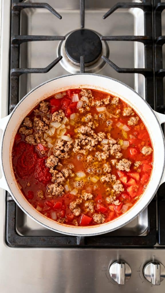 Sausage Tortellini Soup