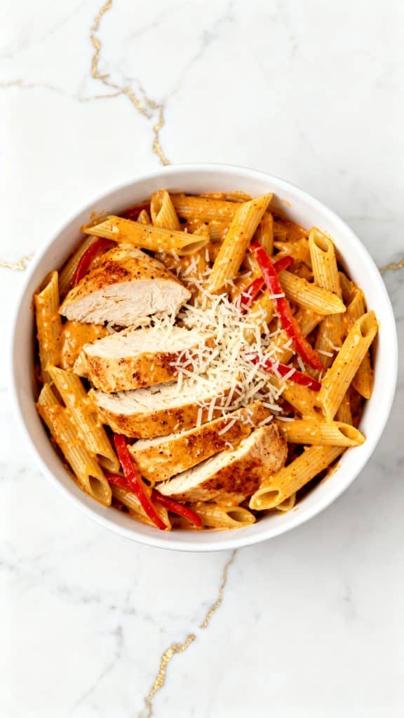 Crock Pot Cajun Chicken Pasta
