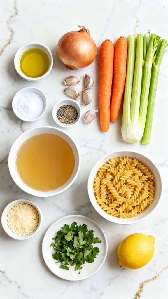 Italian Penicillin Soup: Cozy Pastina Soup With Parmesan and Vegetab