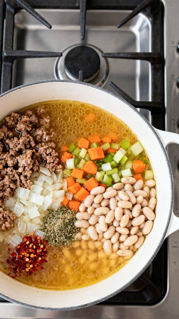Italian Sausage White Bean Soup