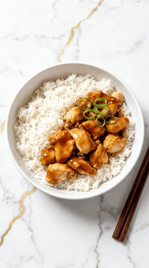 Crock Pot Bourbon Chicken