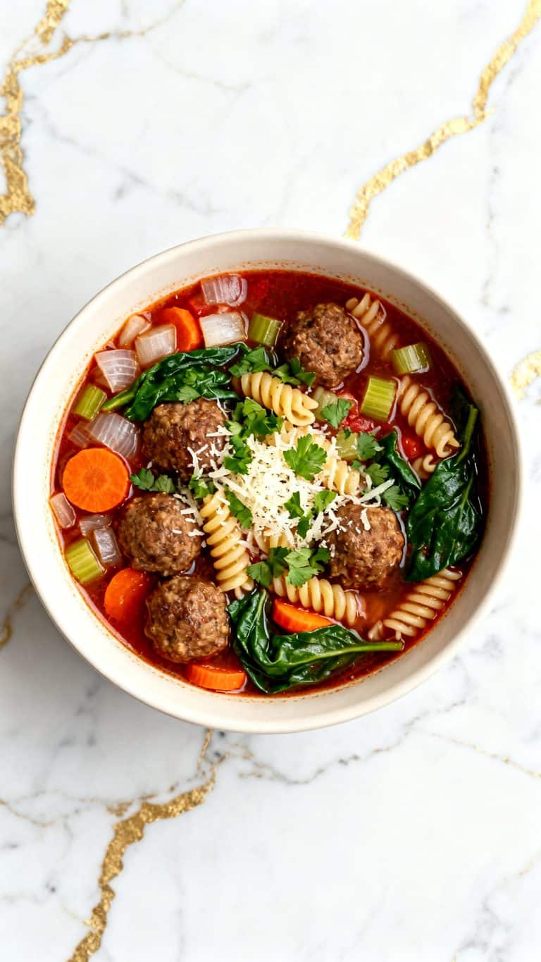 Meatball Soup Recipe