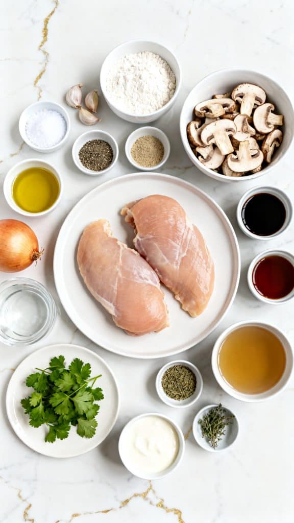 Crockpot Chicken Marsala Recipe
