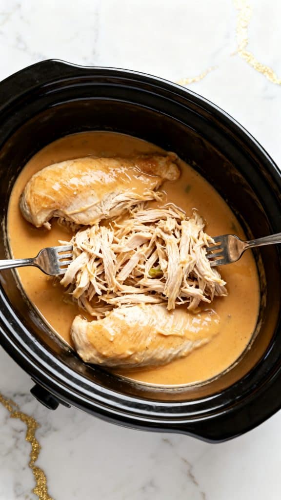 Crockpot Chicken Spaghetti Never Fails
