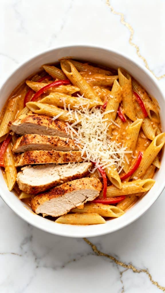 Crock Pot Cajun Chicken Pasta