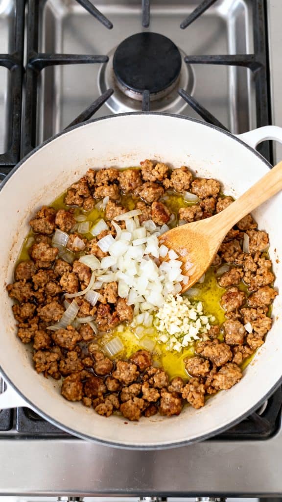 Sausage Tortellini Soup