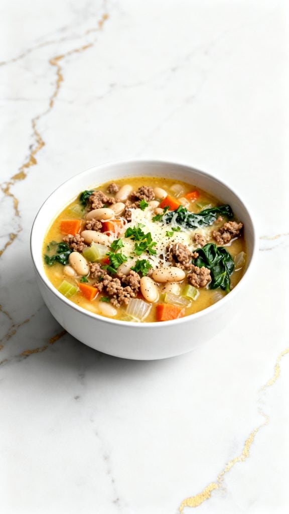 Italian Sausage White Bean Soup