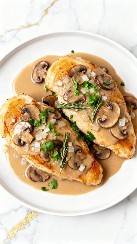 Crockpot Chicken Marsala Recipe