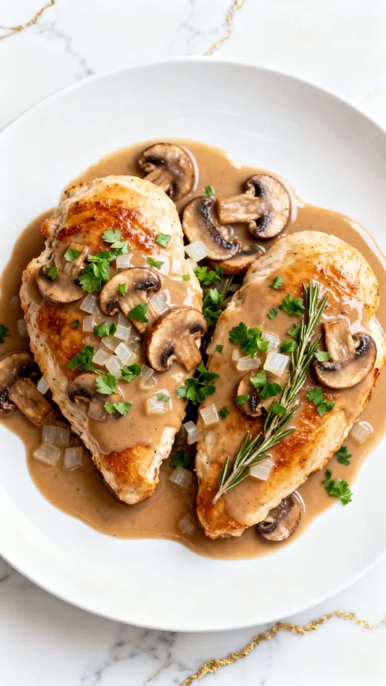 Crockpot Chicken Marsala Recipe