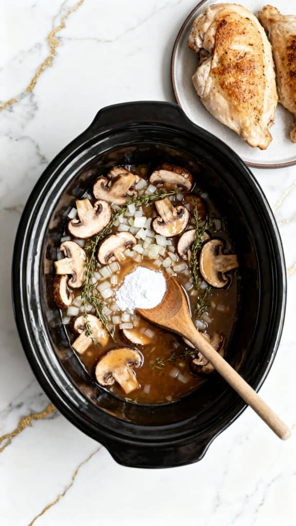 Crockpot Chicken Marsala Recipe